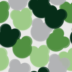 Pandas seamless pattern.