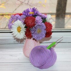 handmade accessory, knitted toy
