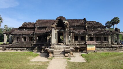 Naklejka premium Angkor Vat, Siem Reap, Cambodge