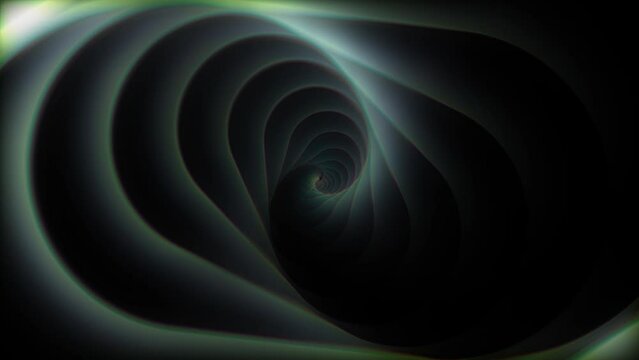 Spiral design with black background, abstract fractal background, wallpaper design.