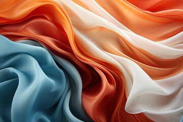 Abstract background, luxurious fabric or fluid, wave or undulating folds