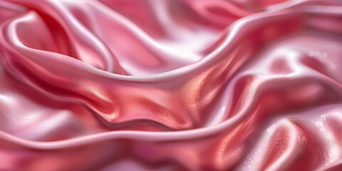 Obraz premium Capturing the Shine: Minimalist Shot of Rose Gold Foil Texture. Concept Rose Gold Foil, Minimalist, Texture, Shine, Photography