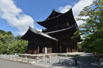 Fototapeta premium 南禅寺 三門 京都市左京区