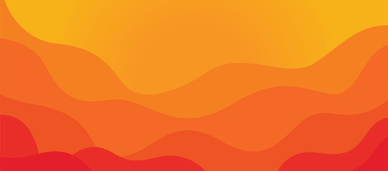 orange wave liquid abstract background. Vector illustration design for corporate business presentation, banner, cover, web, flyer, card, poster, game, texture, slide, magazine, and powerpoint. - obrazy, fototapety, plakaty