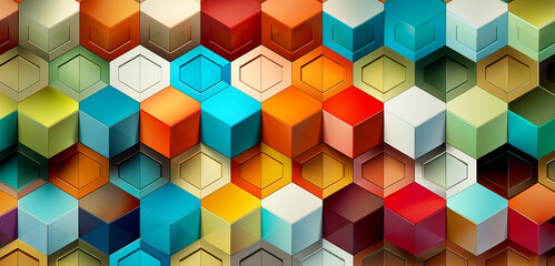 Obraz premium Chic Geometric Design for Versatile Applications, created with Generative AI technology