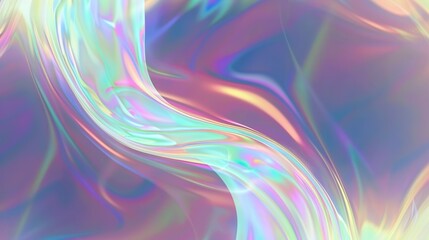 Psychedelischer, holographischer Hintergrund in bunten Farben