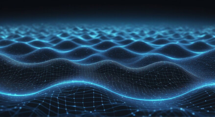Naklejka premium abstract blue background