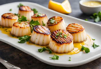 grilled salmon steak