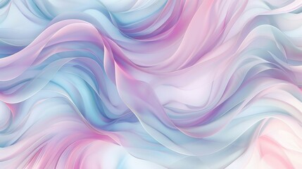 Dynamic pastel swirls in abstract digital design. Fluid pastel movement in swirling digital art pattern. Artistic digital abstract of pastel swirls and fluidity. - obrazy, fototapety, plakaty