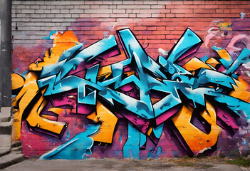 graffiti on the wall
