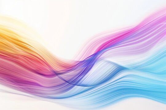 very soft white and colorful background