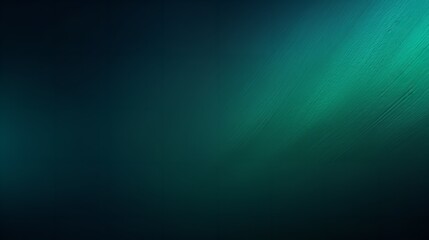 Fototapeta premium Dark Green Blue Grainy Gradient Background