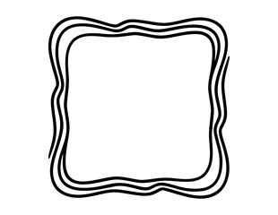 More info symbol. Paint brush stroke in square frame. Navigation sign. Read description. Paint brush ink splash banner. More info badge shape. Grunge black watercolor banner. Paintbrush frame. Vector	