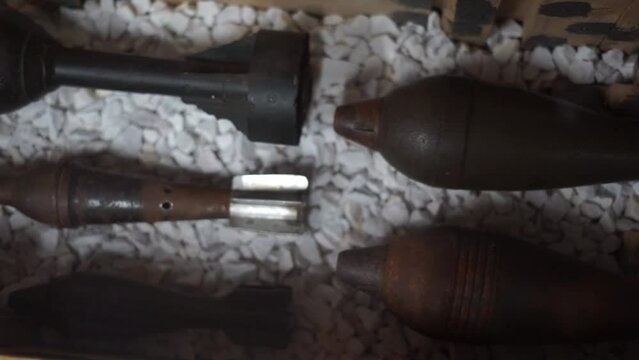 ammunition and grenades combat heads