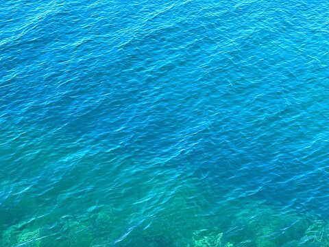 blue water surface