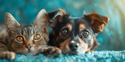 Whimsical Pet Adoption Day at Local Animal Shelter. Concept Pet Photography, Adoption Stories, Shelter Decor, Volunteer Highlights, Community Support