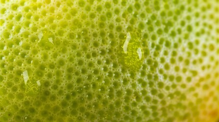 Green citrus peel, orange, grapefruit, lemon, abstract background, macro shot, abstract colorful fruit peel texture backgrounds.