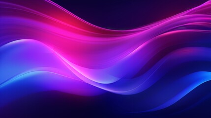 Obraz premium Neon Colors Flow Grainy Texture Effect Purple