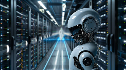 Robot Installing data server