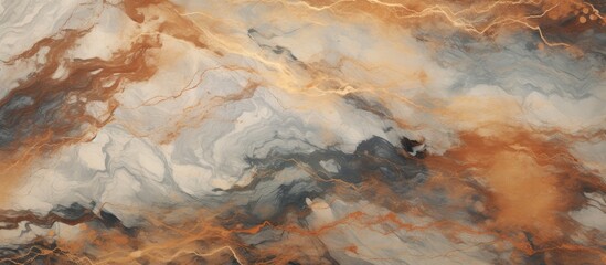 A detailed look at the intricate patterns and textures of a marble surface, showcasing its unique veining and polished finish.