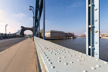 Wrocław - most Grunwaldzki i rzeka Odra - 754558986