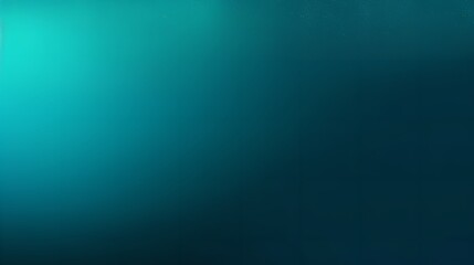 Obraz premium Teal Green Blue Grainy Color Gradient Background