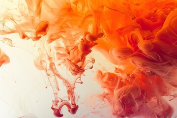 Ink in water Artistic and colorful abstract background Creativity concept
