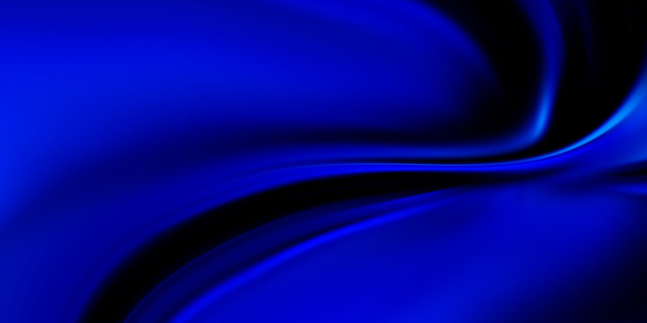 Dark blue gradient abstract blur background
