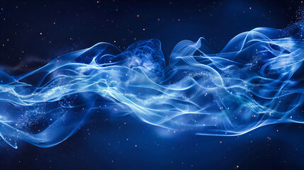 Fototapeta premium Cosmic Swirl: An Ethereal Flow of Light and Color, Evoking the Mystical Forces of the Universe and the Beauty of Motion
