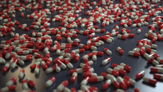 Pills Drugs Tablets - 3D Render
