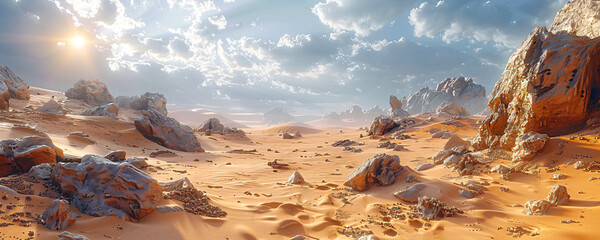 vast desert landscape