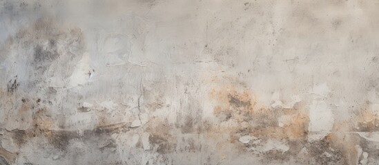 An old wall with peeling paint, revealing layers of history and wear. The concrete stucco background showcases the passage of time through fading colors and textures.