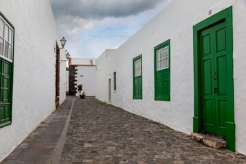 Gasse in Teguise, Lanzarote