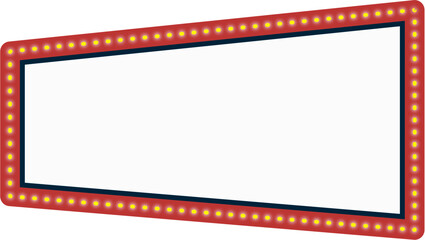 Marquee Light Frames in SVG Vector Illustration