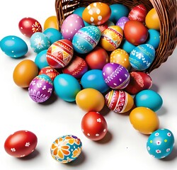 Fototapeta premium easter eggs
