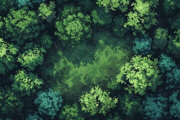 pixel map forest in the game. Pixelated forest for game map. pixelated forest maps in the game. Pixel art concept of forest. Abstract pixelate landscape background. 