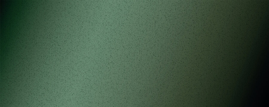 Dark khaki green grain gradient background noise texture banner poster background design eps 10