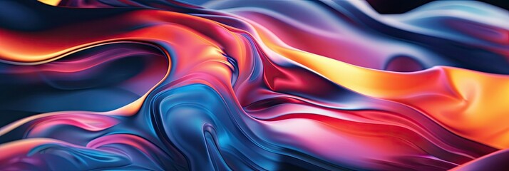Abstract illustration of fluid and dynamic forms, expressing the fluidity and unpredictability of life