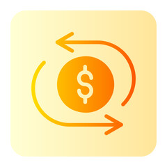 exchange gradient icon