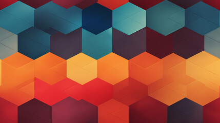 abstract geometric colorful seamless background
