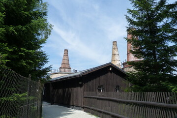 Baracke Kalkwerk Lengefeld im Erzgebirge