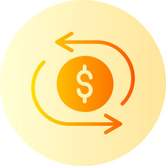 exchange gradient icon