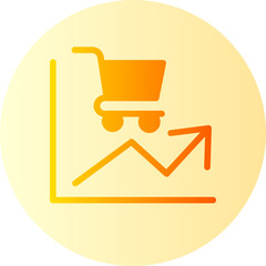 Consumption gradient icon