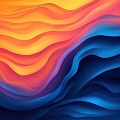 Obraz premium abstract colorful waves