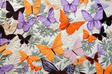 seamless pattern with butterflies