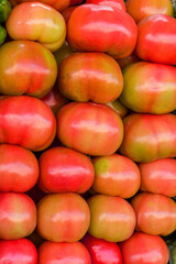 Mixture of fresh fruits and vegetables