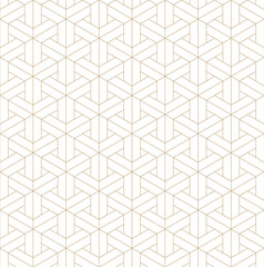 Geometric pattern in Japanese style. Line background in vintage style