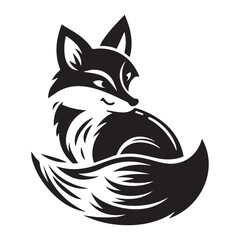 Obraz premium Fox Silhouette