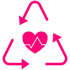 Heart Rate Monitoring Icon
