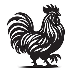 chicken silhouette